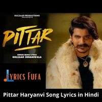 Pittar Haryanvi Song Lyrics in Hindi